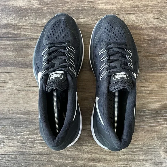 Nike Flex 2017 Womens 8 Running Sneakers Black Lace Up Comfort Low 898476-001 - Picture 9 of 16